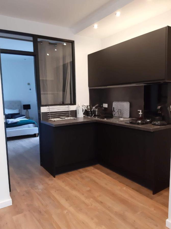 Home Sweet Home 2 Pieces 42 M2 Chambre, Salon, Cuisine, Grande Terrasse, Parking Proche Centre Ville Et Mer Μπαστιά Εξωτερικό φωτογραφία