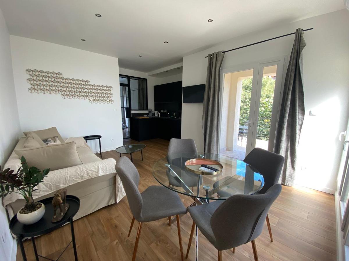 Home Sweet Home 2 Pieces 42 M2 Chambre, Salon, Cuisine, Grande Terrasse, Parking Proche Centre Ville Et Mer Μπαστιά Εξωτερικό φωτογραφία